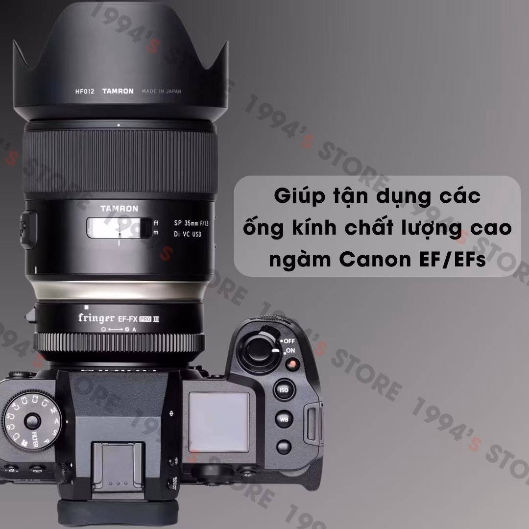Ngàm Chuyển Auto Focus Fringer EF-FX Pro III - Canon EF sang Fujifilm X