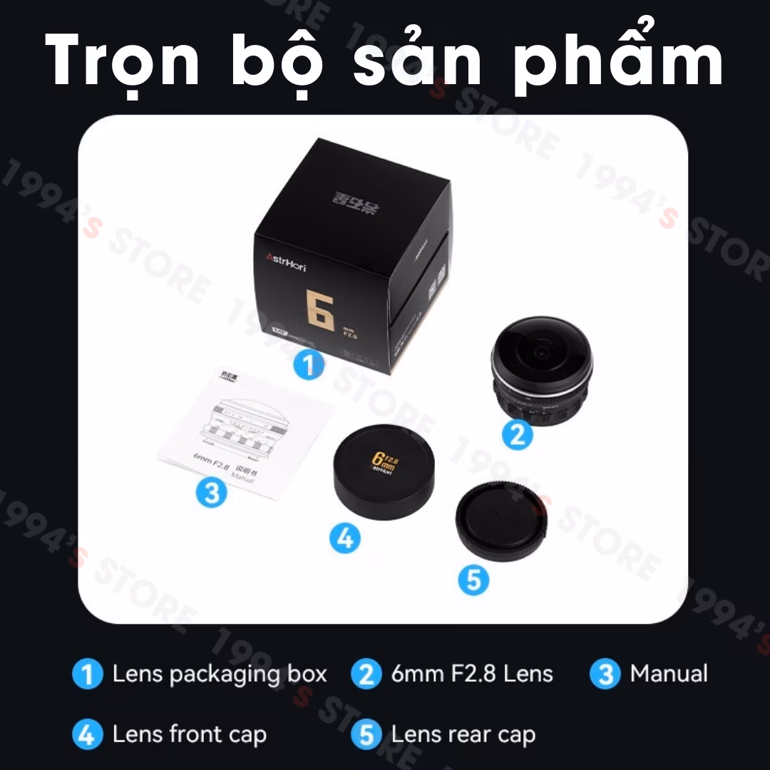 Ống kính fisheye cho Full Frame