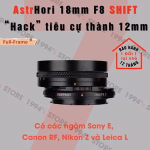 Ống kính AstrHori 18mm F8 Shift for Full-Frame Sony/Nikon/Canon/Leica