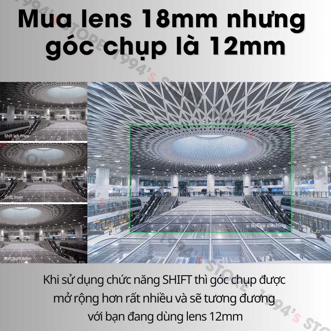 Ống kính AstrHori 18mm F8 Shift for Full-Frame Sony/Nikon/Canon/Leica