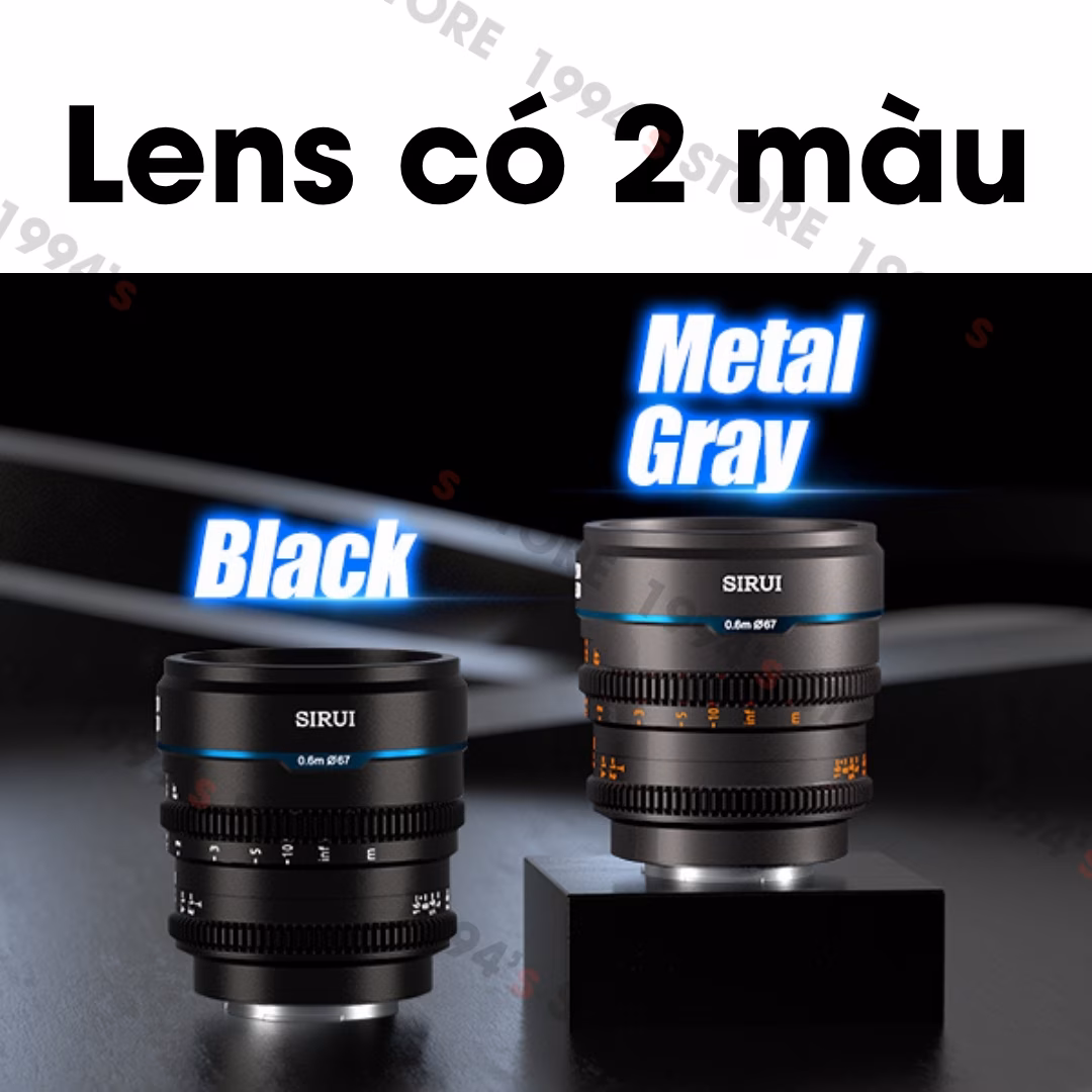 Ống Kính Cine Sirui Night Walker 24mm T1.2 Super35