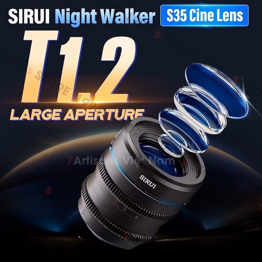 Sirui Night Walker 24mm T1.2 ngàm L-Mount