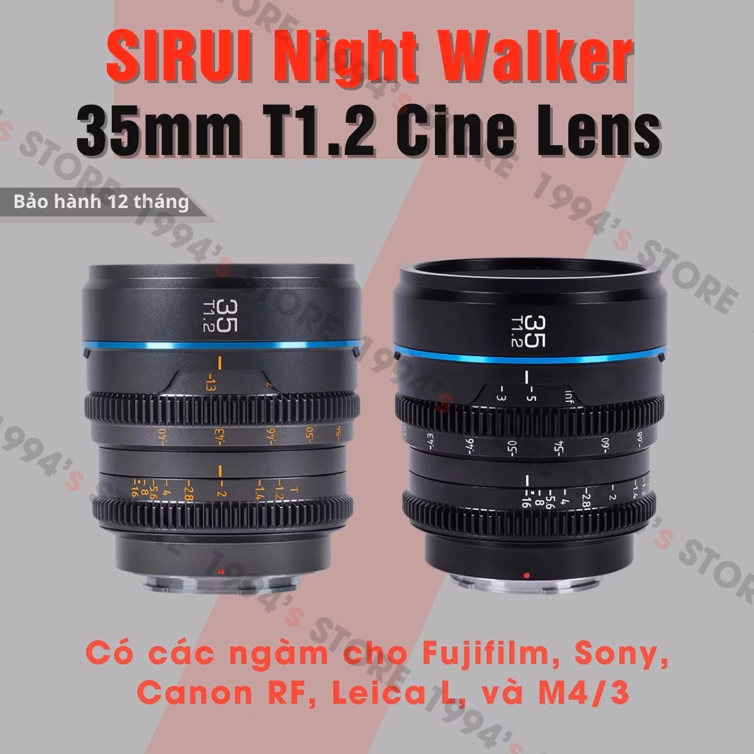 Sirui Night Walker 35mm T1.2 chính hãng
