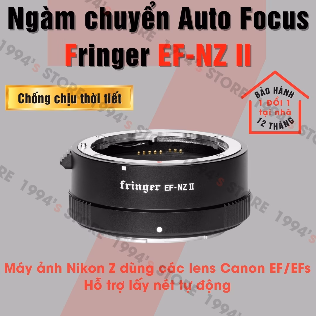 Ngàm chuyển Auto Focus Fringer EF-NZ II (FR-NZ2) – Canon EF sang Nikon Z