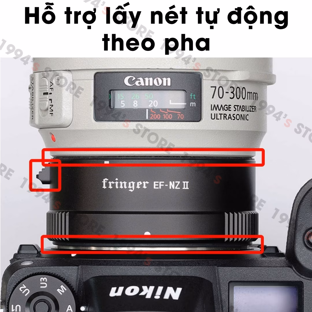 ngàm chuyển canon ef sang nikon z