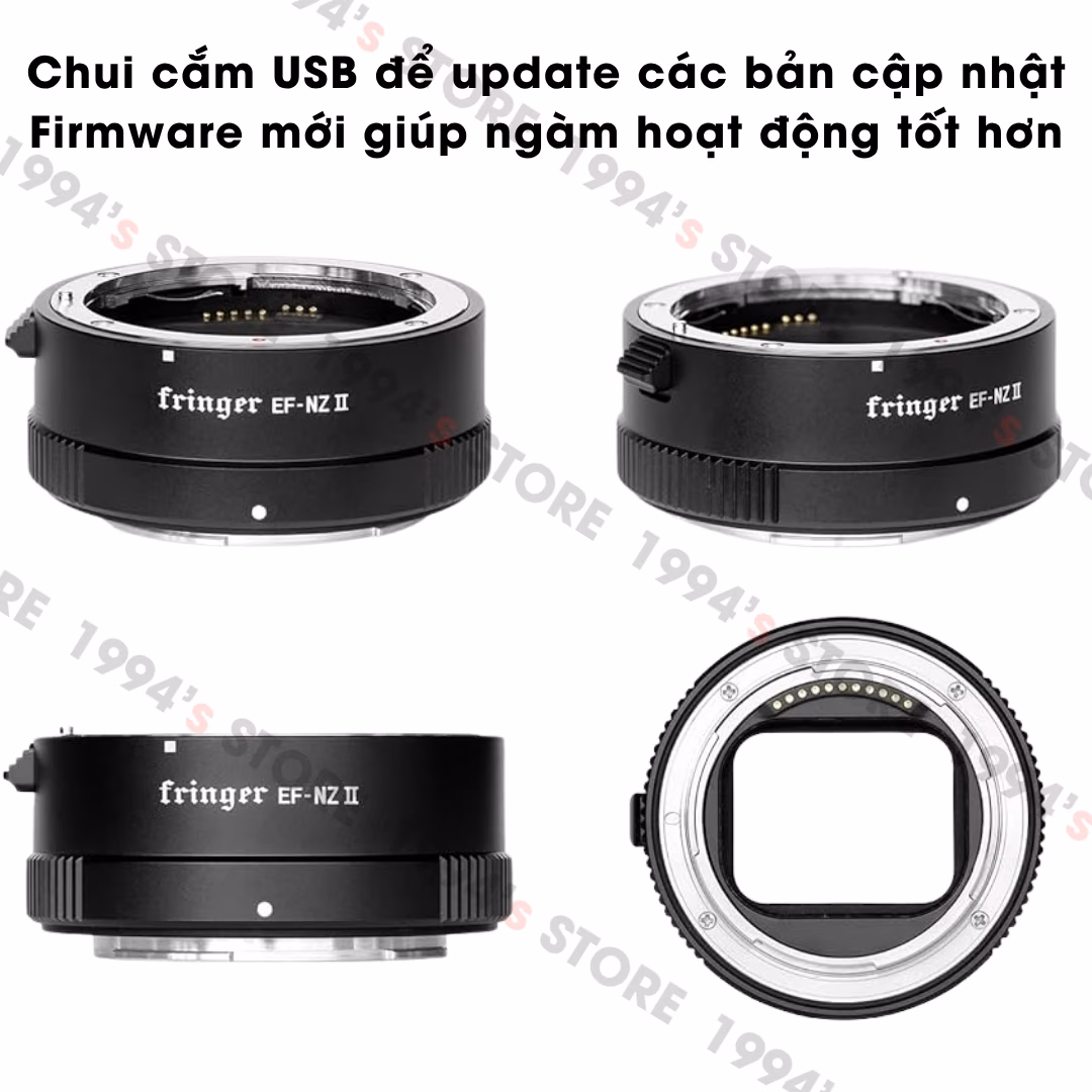 Ngàm chuyển Auto Focus Fringer EF-NZ II (FR-NZ2) – Canon EF sang Nikon Z