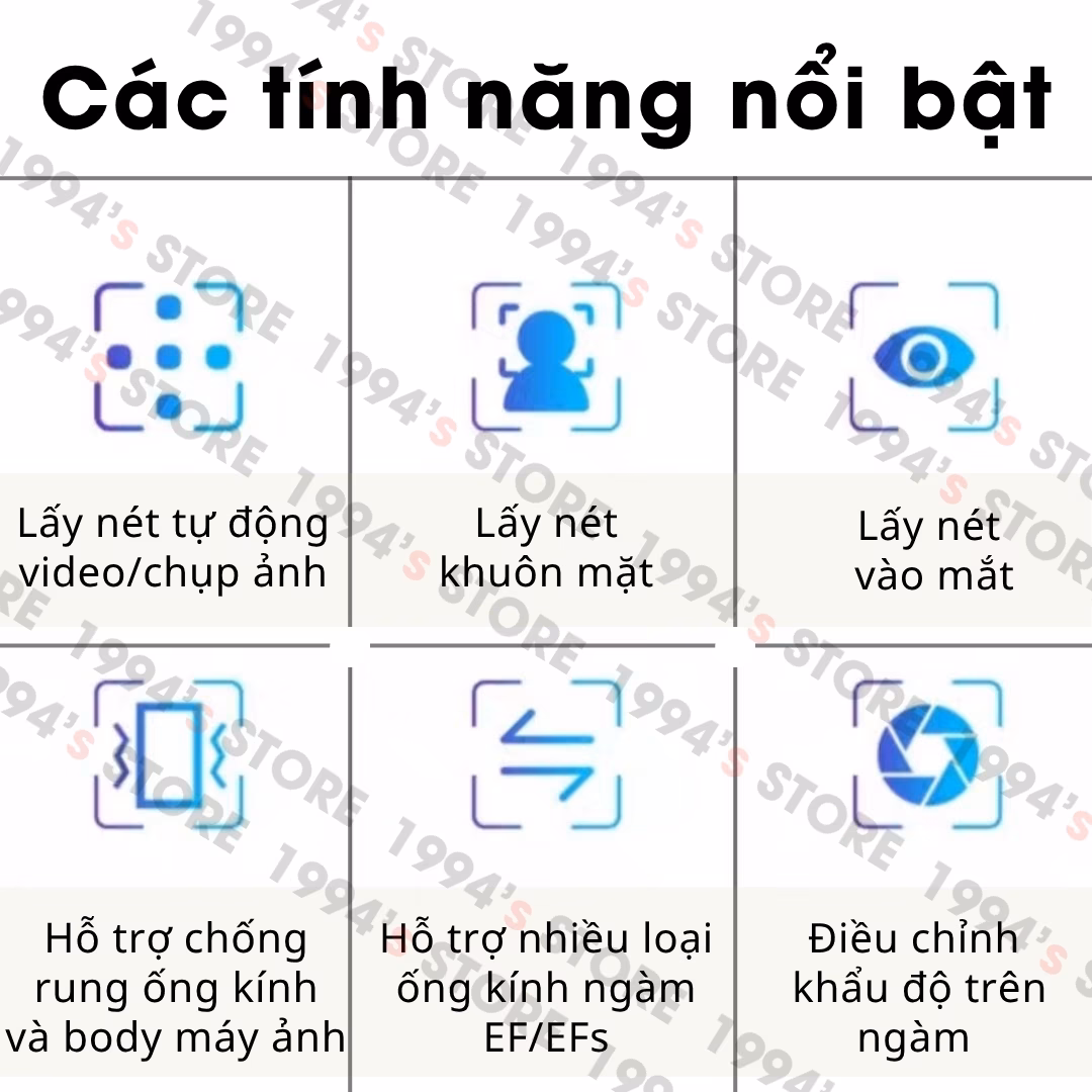 Ngàm chuyển Auto Focus Fringer EF-NZ II (FR-NZ2) – Canon EF sang Nikon Z