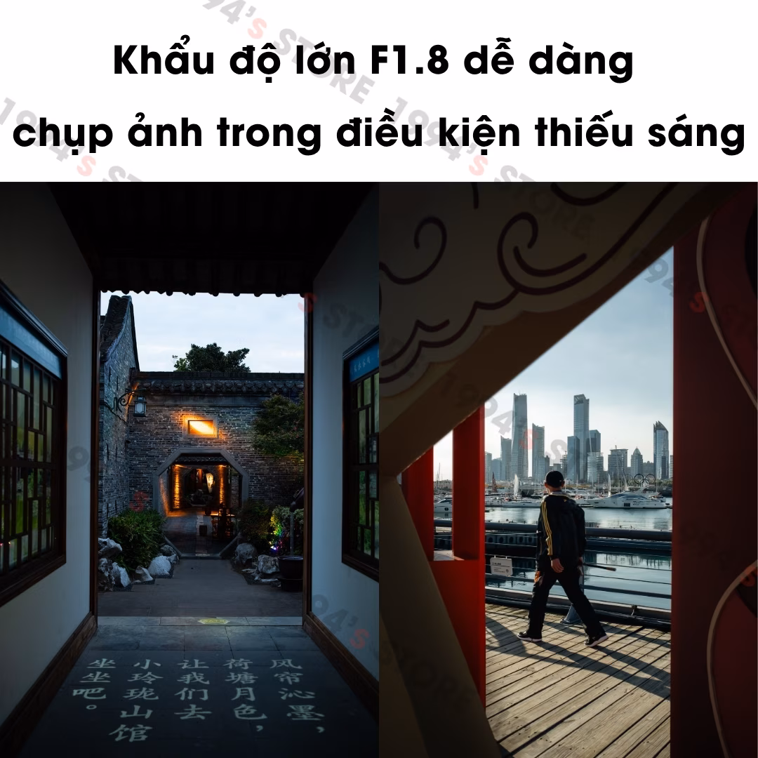 Ống kính Vistilen 35mm F1.8 Pro AF Full-Frame Canon R/Canon RF