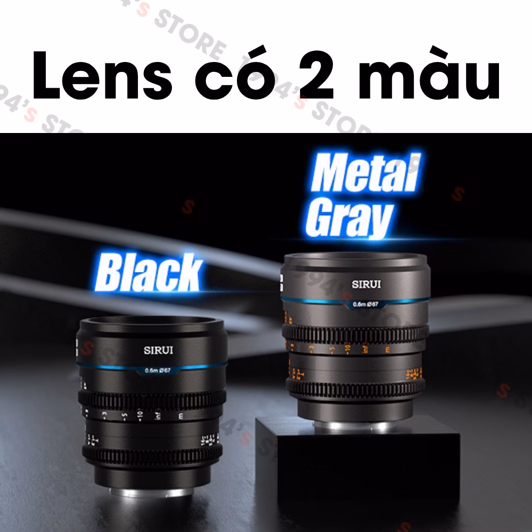 Ống kính lấy nét tay (MF) Cine