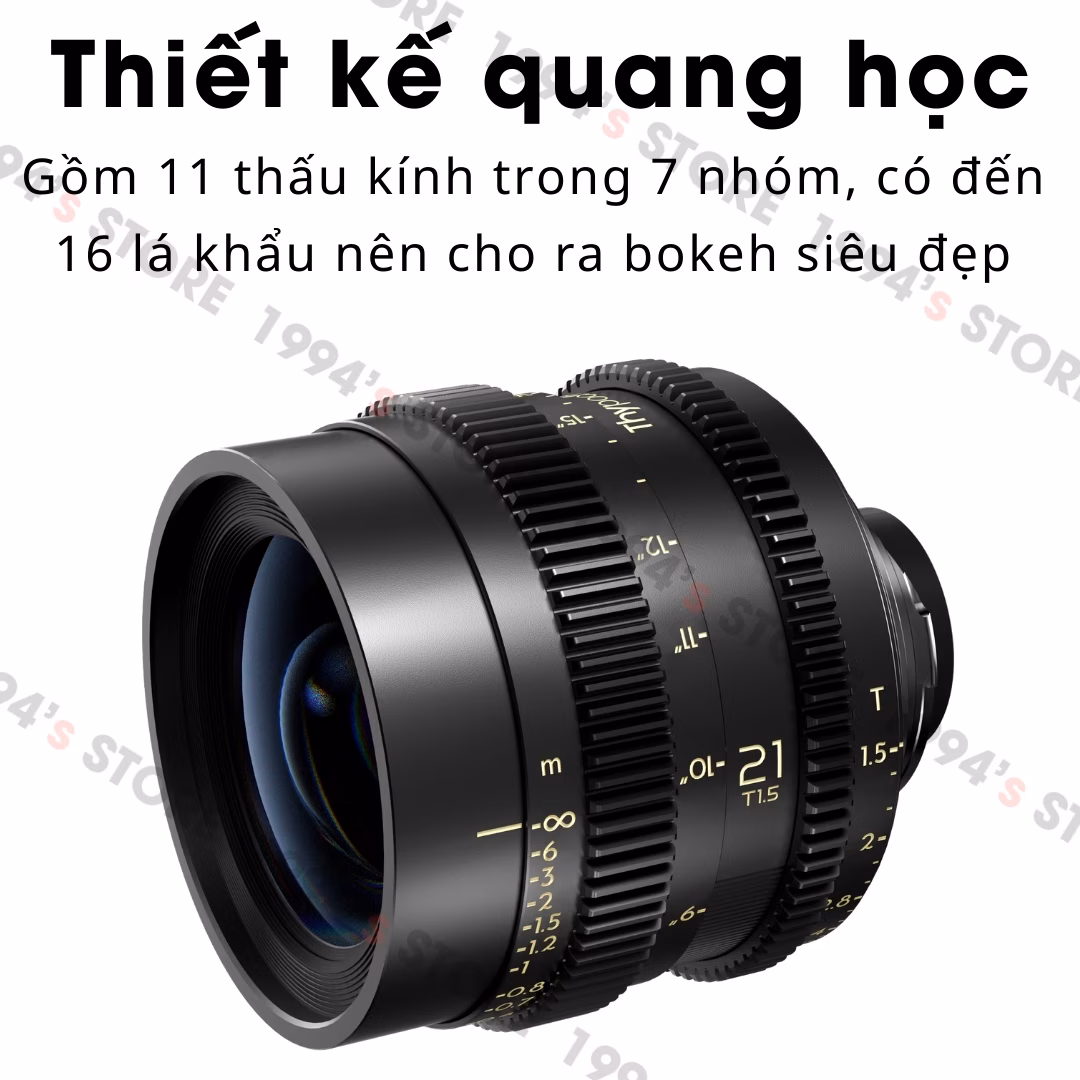 Ống Kính Thypoch Simera-C 21mm T1.5 Cine (Leica M / Sony E)