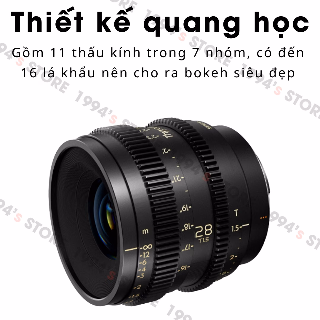 Ống kính Thypoch 28mm T1.5 cho Leica M