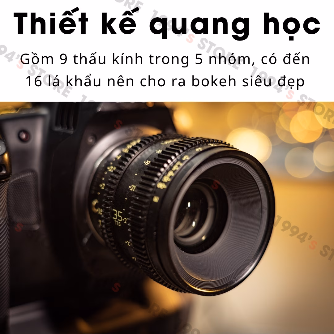 Ống Kính Thypoch Simera-C 35mm T1.5 Cine (Leica M / Sony E)