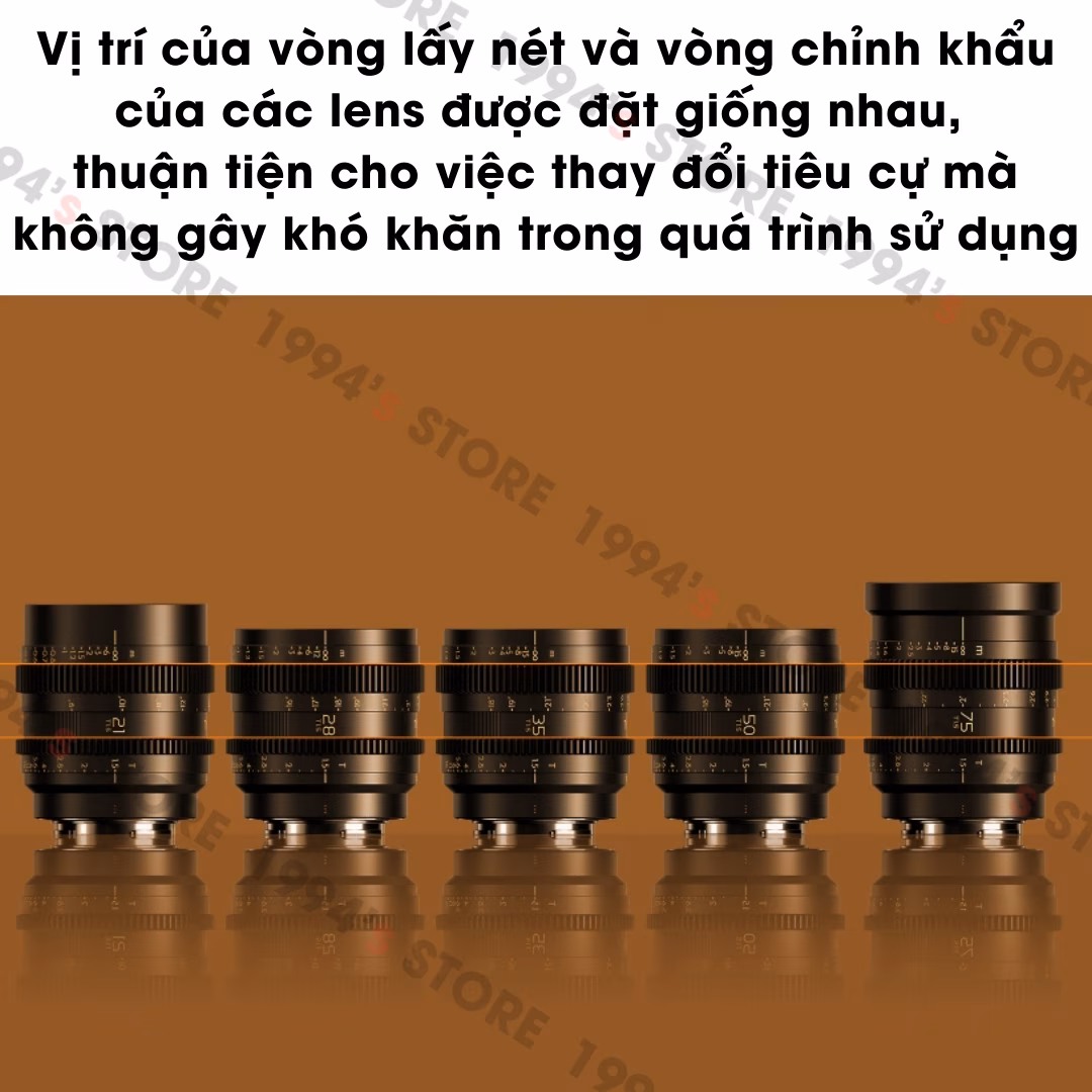 Ống Kính Thypoch Simera-C 75mm T1.5 Cine (Leica M / Sony E)