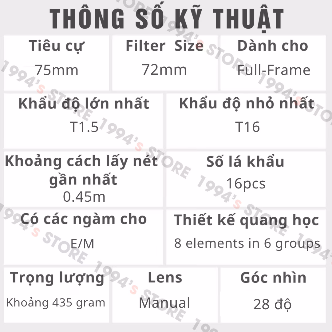 Mua ống kính Thypoch Simera-C chính hãng