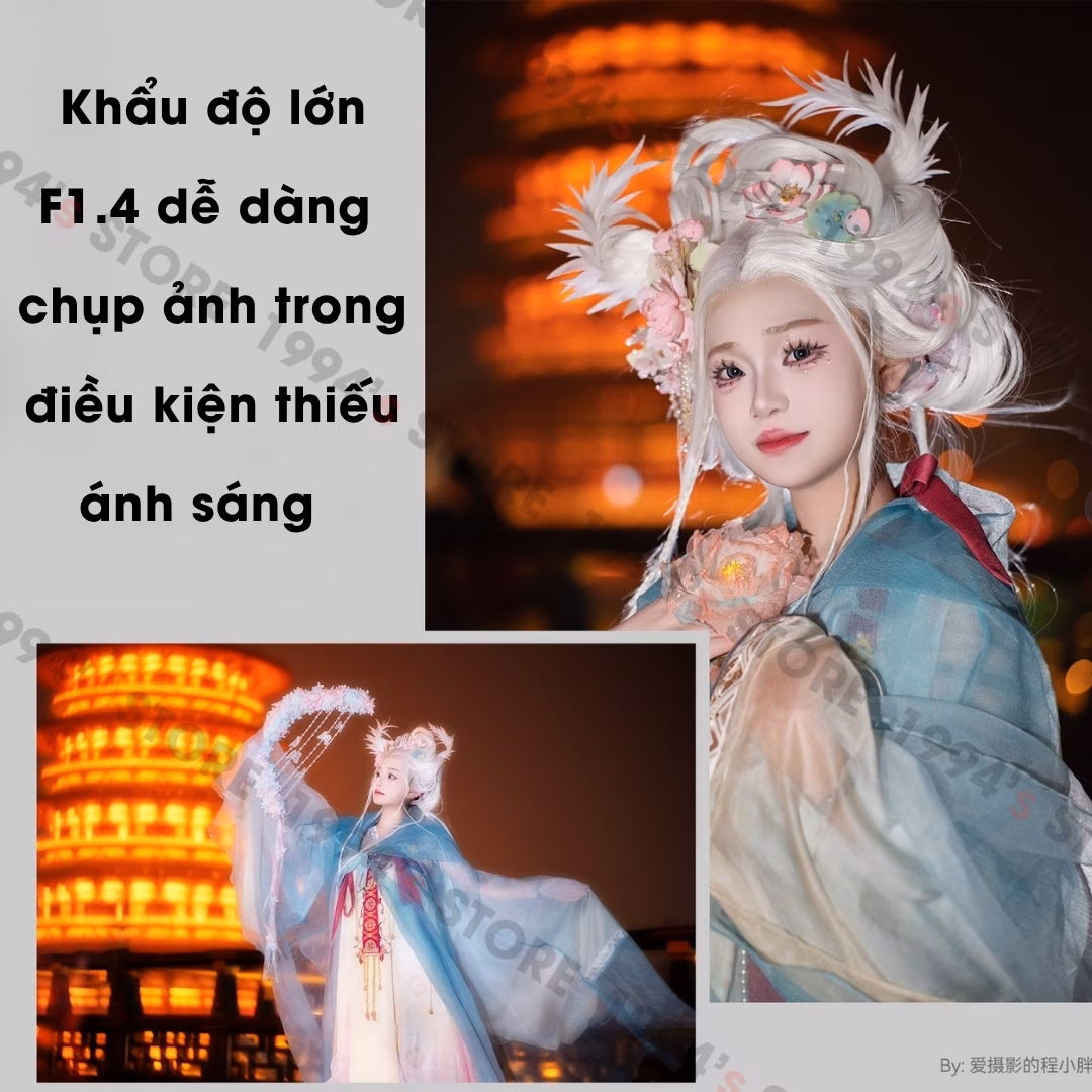 Ống kính Brightin Star 50mm F1.4 AF cho Fujifilm X và Sony E