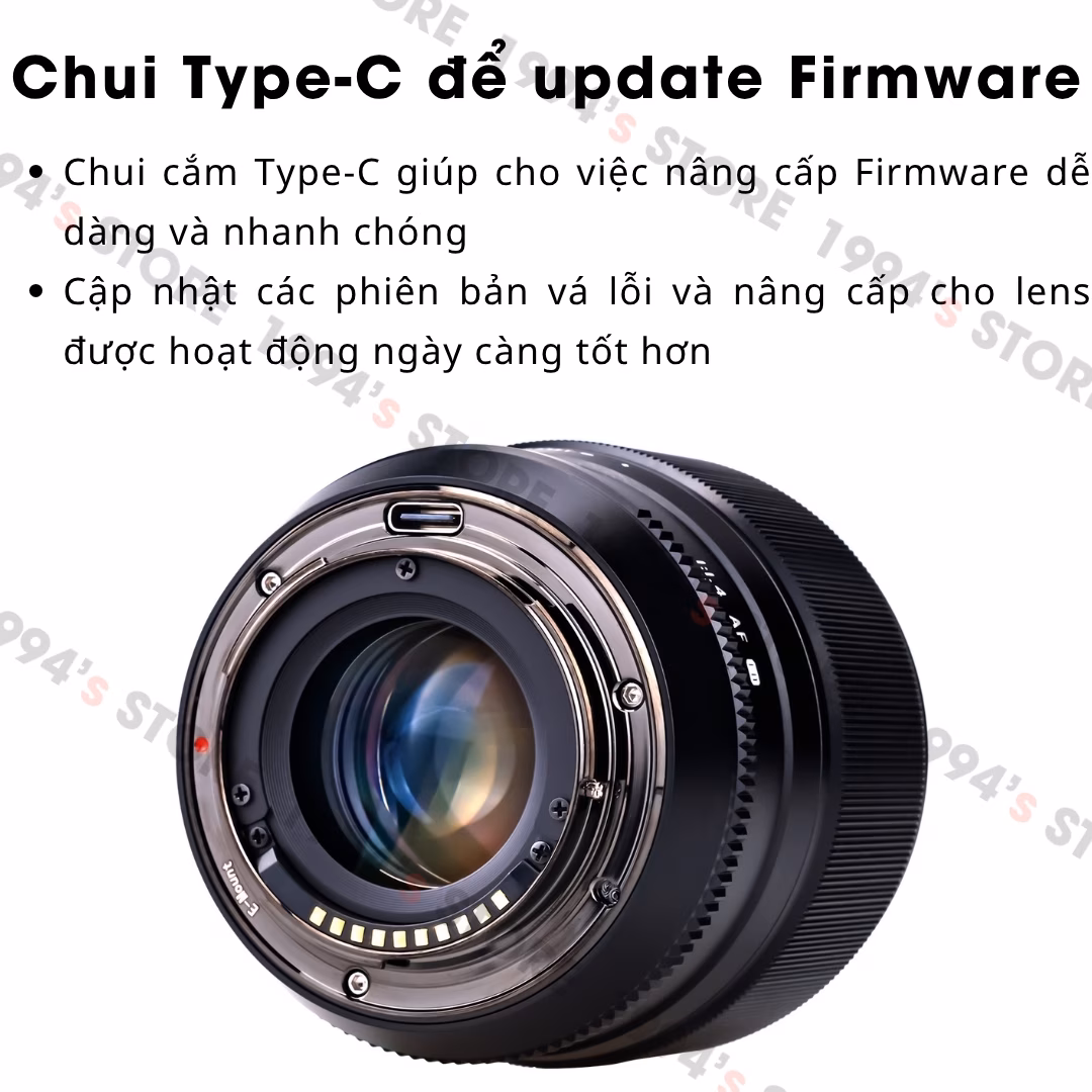 Ống kính Brightin Star 50mm F1.4 AF cho Fujifilm X và Sony E