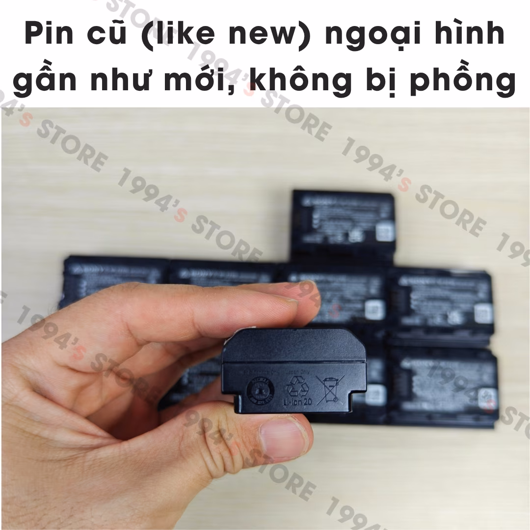 pin máy ảnh sony fz100