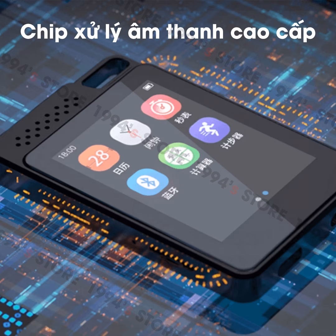 Máy Nghe Nhạc Ruizu C1 Bluetooth 5.2 Cảm Ứng 32GB - Loa Ngoài, Xem Phim, Nghe Nhạc Mp3 Cao Cấp