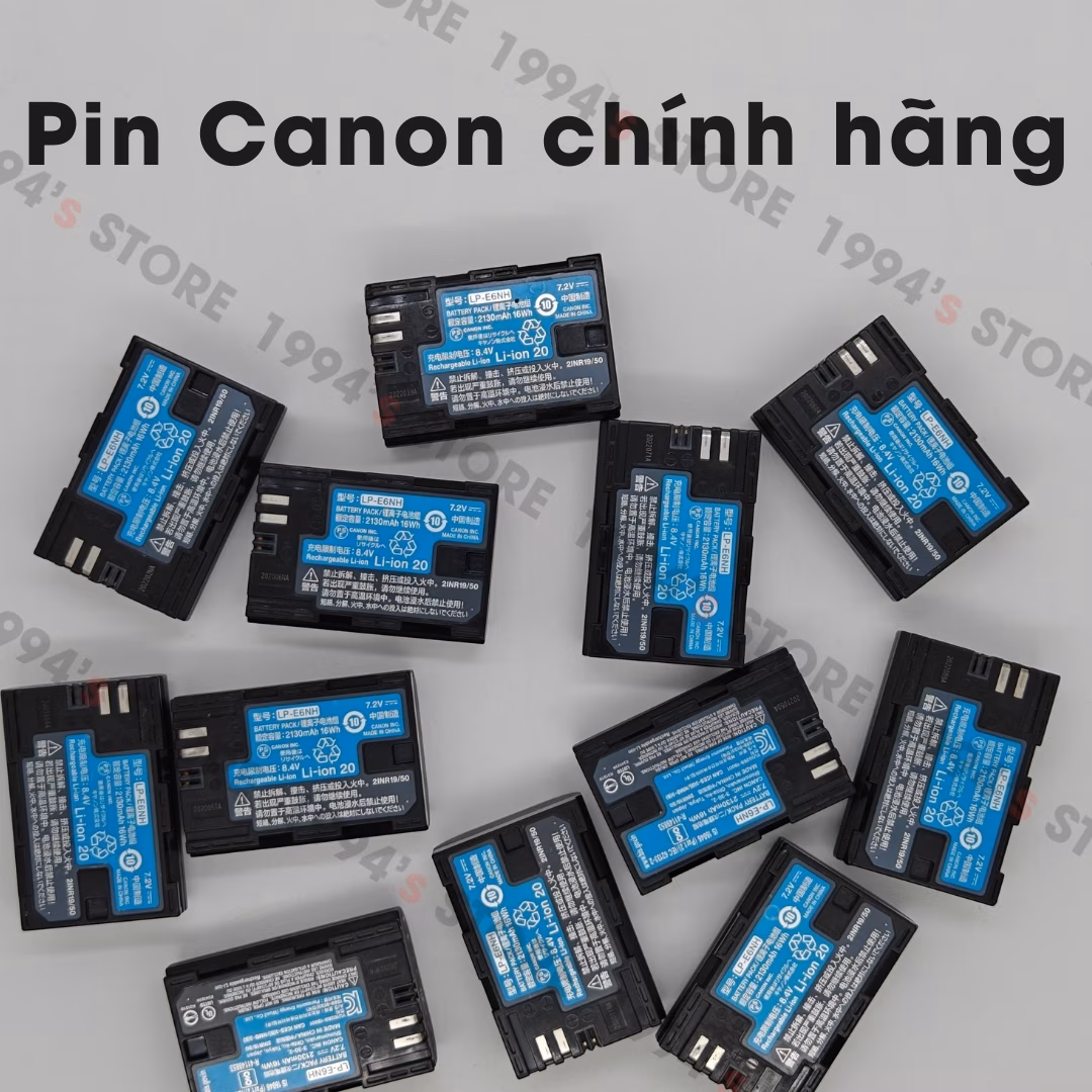 pin canon lp e6nh chính hãng