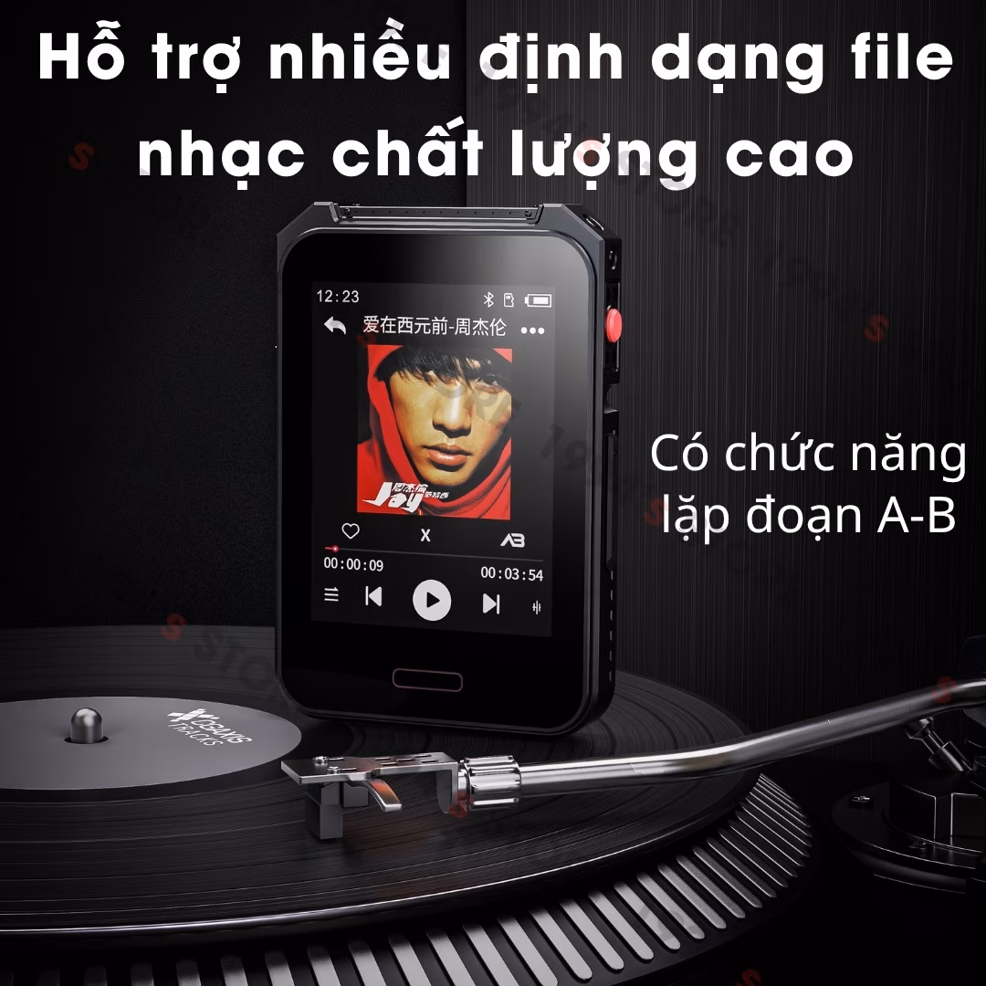 Máy Nghe Nhạc Ruizu C3 Bluetooth 5.3 Cảm Ứng - Loa Ngoài, Xem Phim, Nghe Nhạc Mp3 Cao Cấp