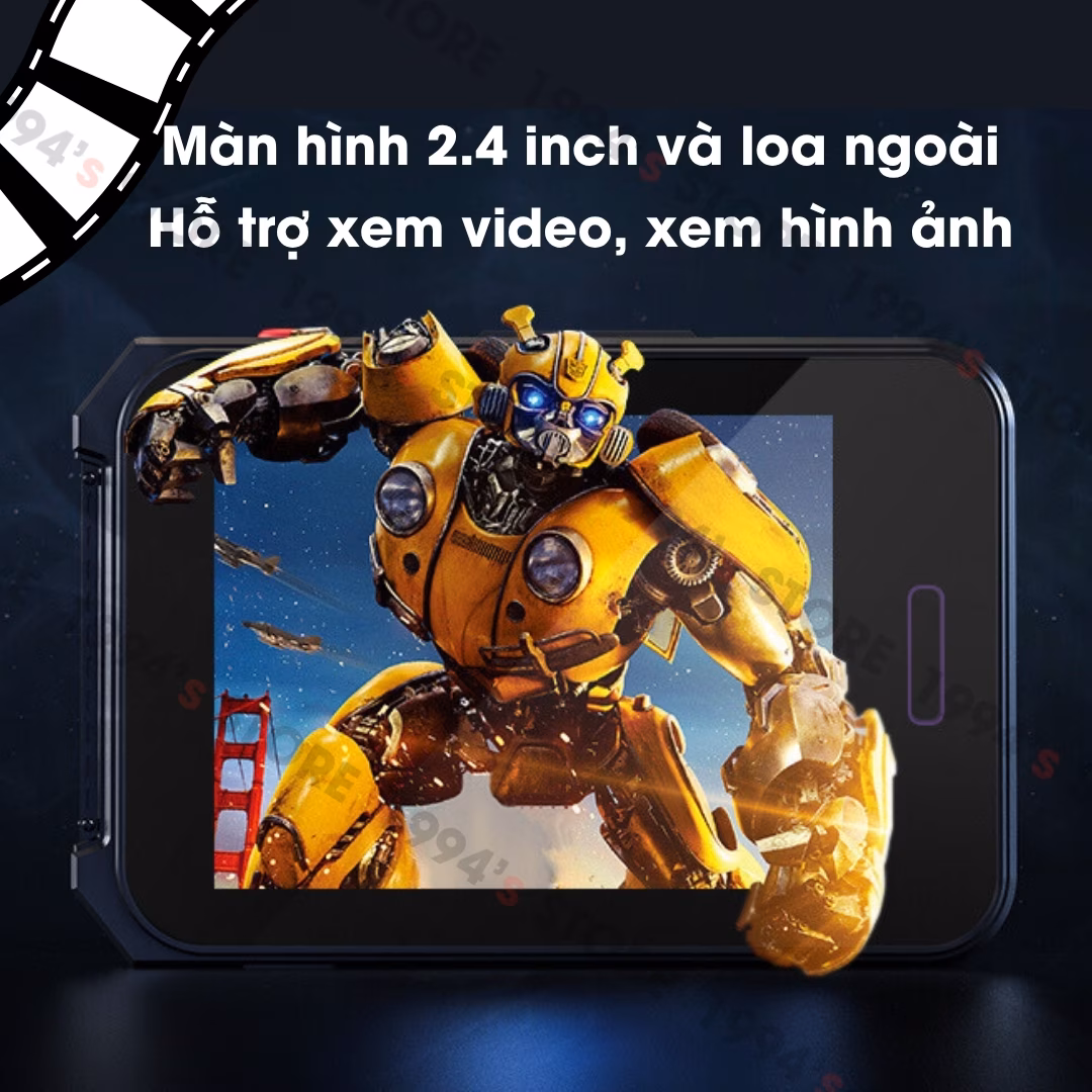 Máy Nghe Nhạc Ruizu C3 Bluetooth 5.3 Cảm Ứng - Loa Ngoài, Xem Phim, Nghe Nhạc Mp3 Cao Cấp