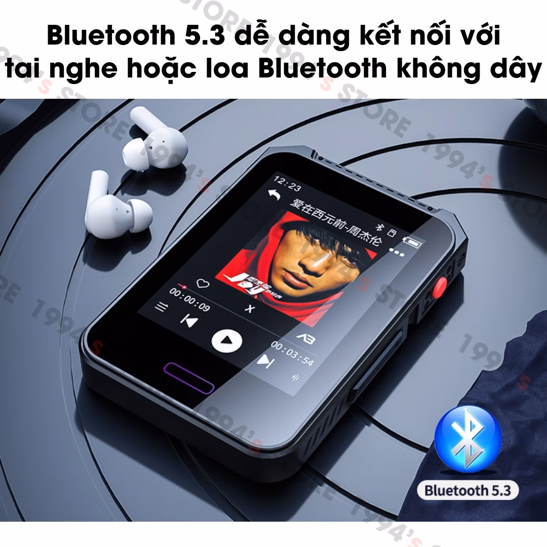 Máy Nghe Nhạc Ruizu C3 Bluetooth 5.3 Cảm Ứng - Loa Ngoài, Xem Phim, Nghe Nhạc Mp3 Cao Cấp