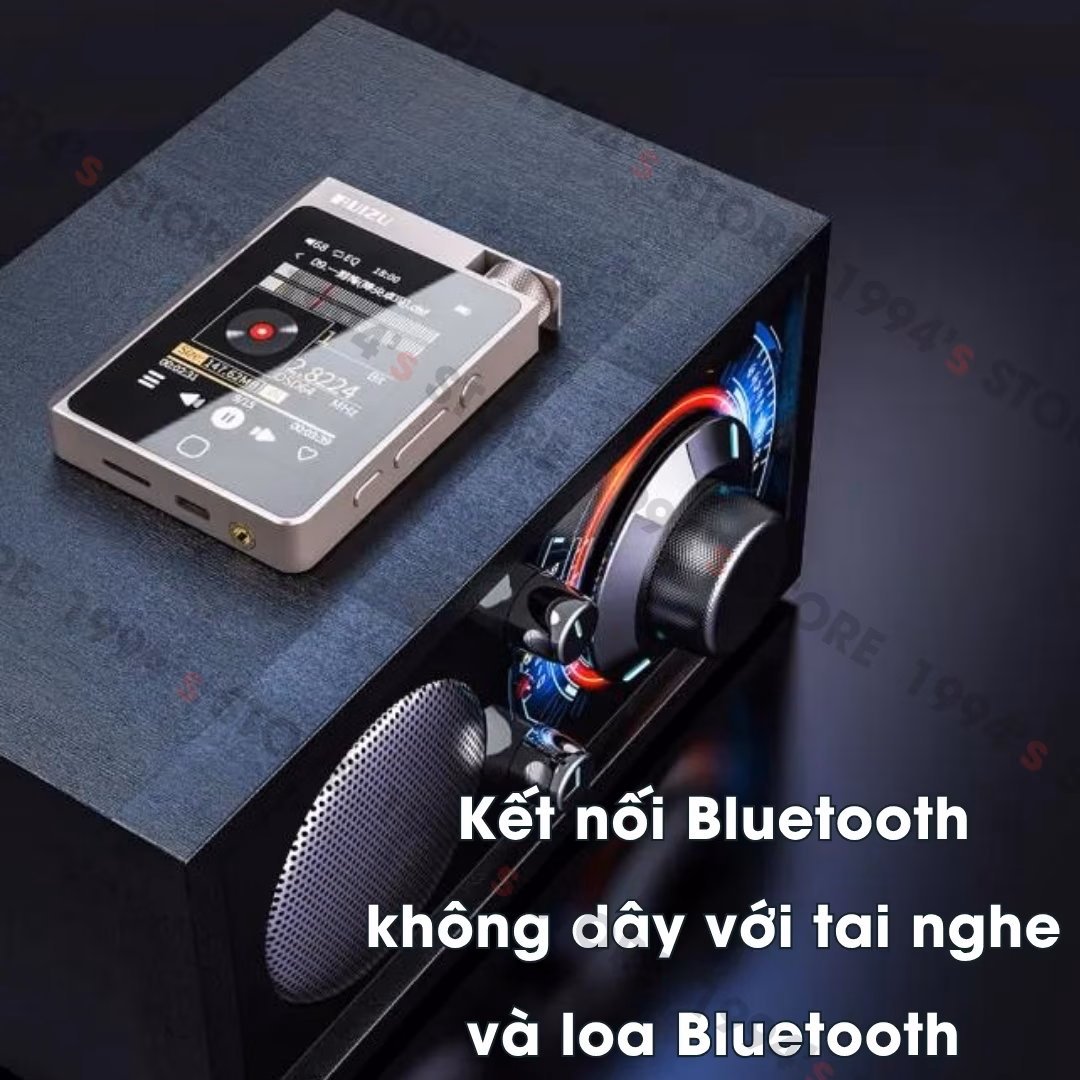 Máy Nghe Nhạc Cao Cấp Ruizu A55 16GB Bluetooth 5.2 - Chip Âm Thanh DSD256, DAC HIFI, Hi-Res Audio