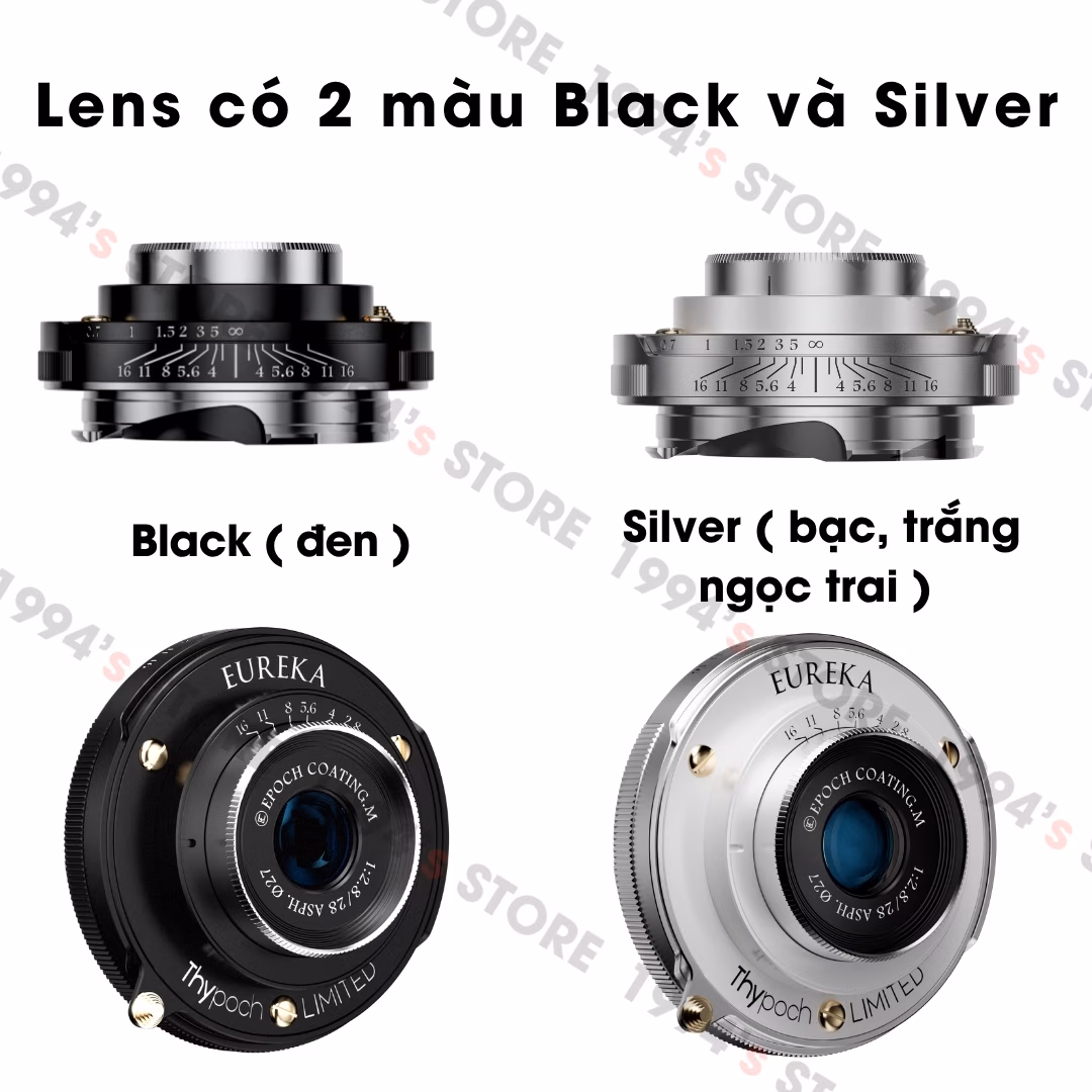 Ống kính Thypoch Eureka 28mm F2.8 Pancake for Leica M/Fujifilm X