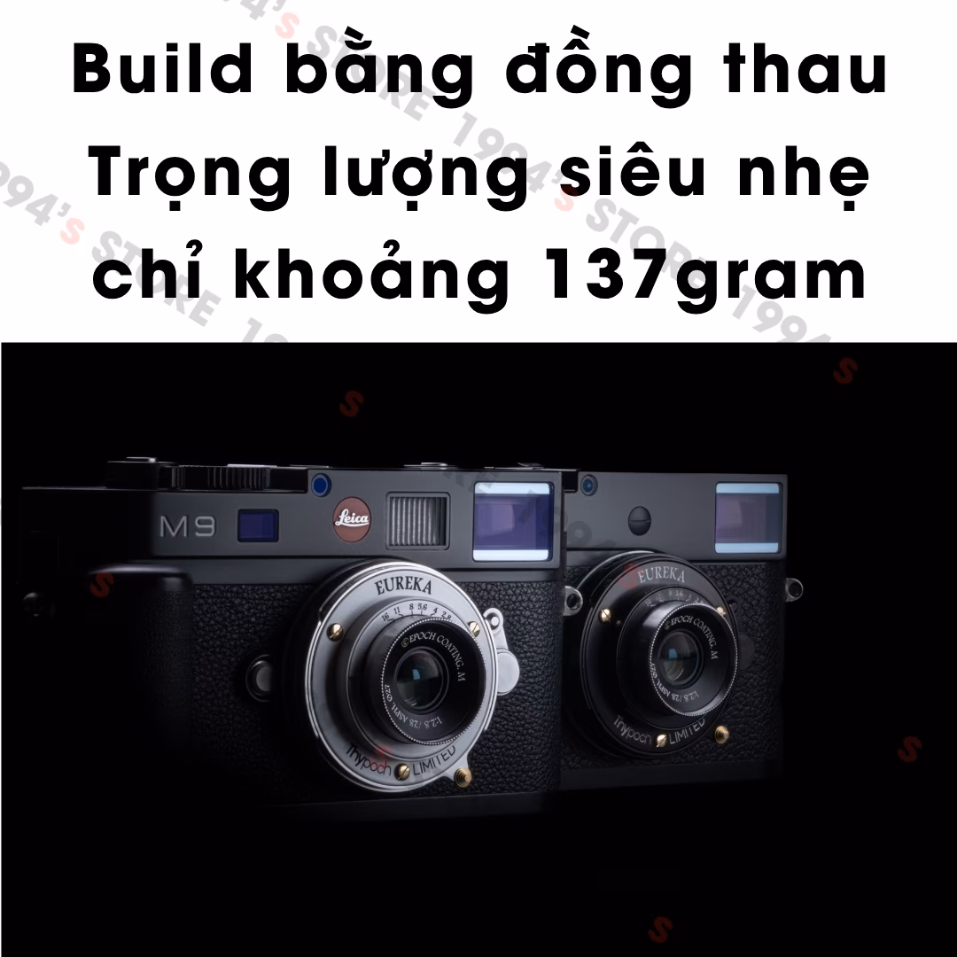 Ống kính Thypoch Eureka 28mm F2.8 Pancake for Leica M/Fujifilm X