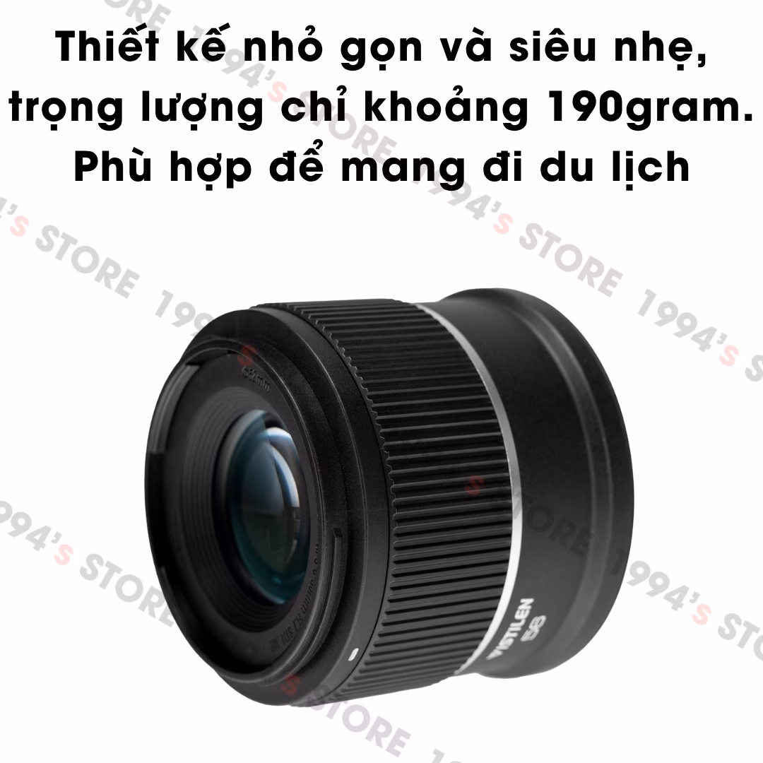 ống kính xóa phông giá rẻ cho canon eos r