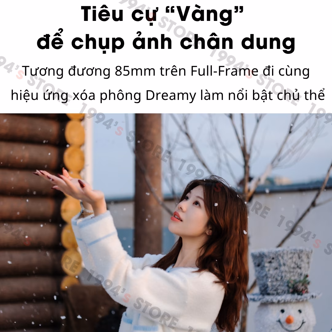 Ống kính Vistilen 56mm F1.7 - Lens chân dung có Auto Focus cho Canon R