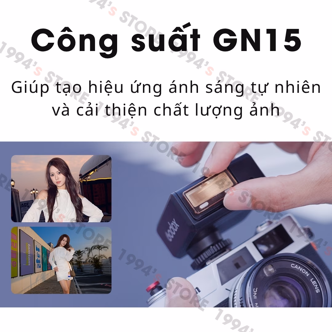 Đèn Flash Godox iM30 Pro có Auto TTL và HSS dùng cho mọi loại máy ảnh