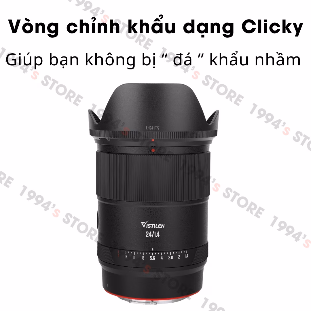 Review lens Vistilen 24mm F1.4 Canon R