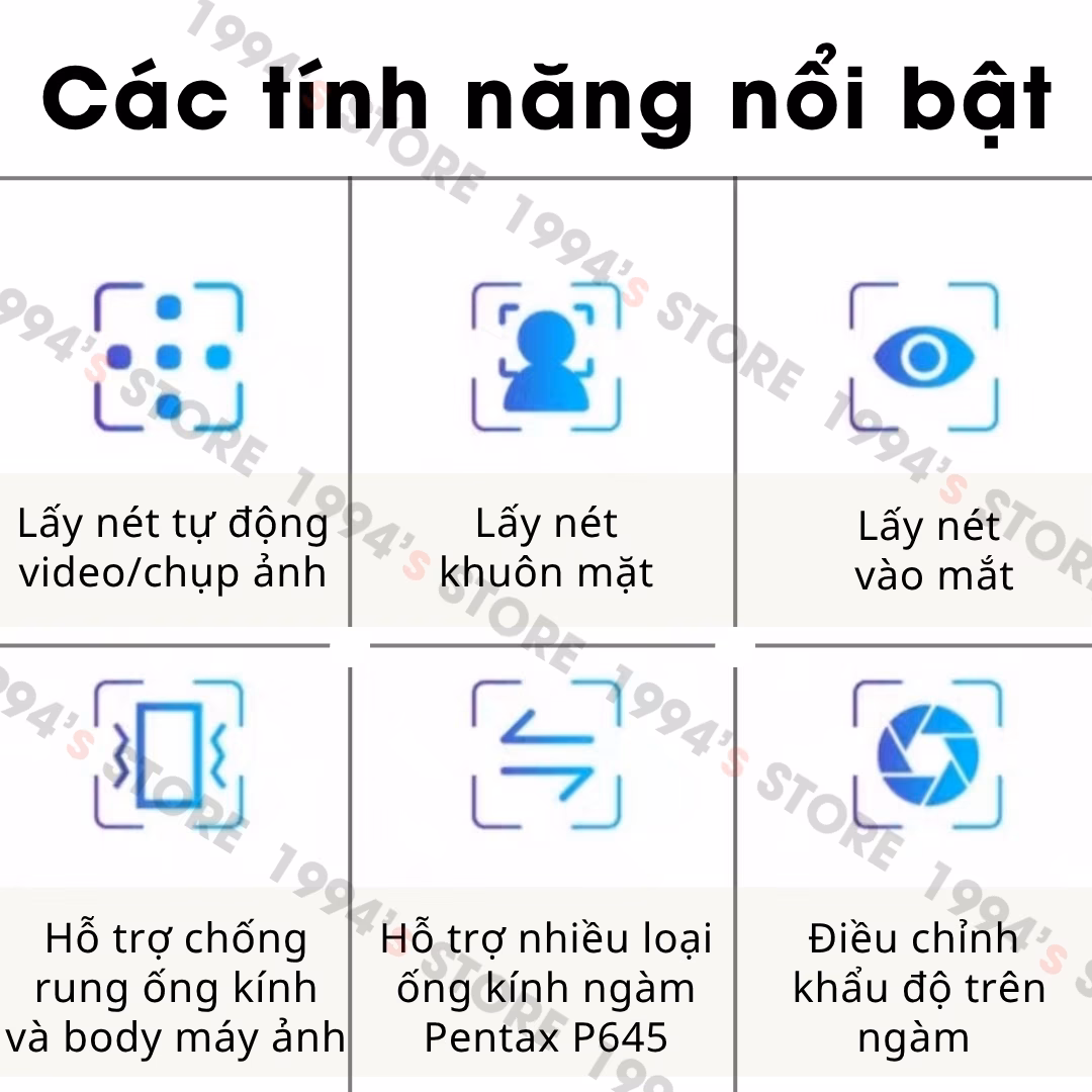 Mua ngàm chuyển Fringer P645 GFX giá tốt