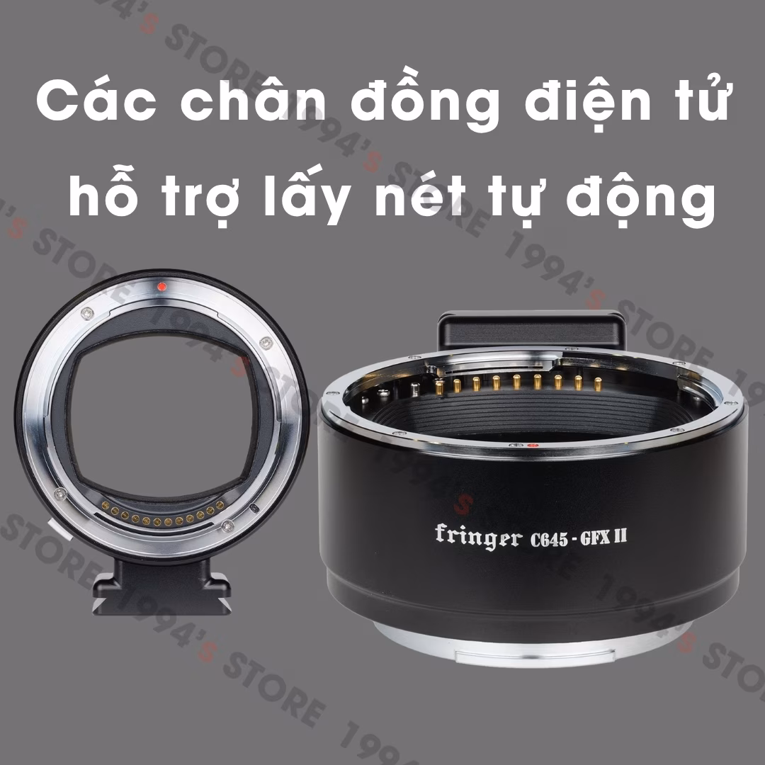 Ngàm chuyển Auto Focus Fringer C645-GFX II (FR-C6TG2) - Contax 645 sang Fujifilm GFX