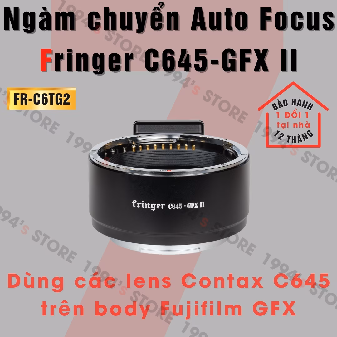 Ngàm chuyển Auto Focus Fringer C645-GFX II