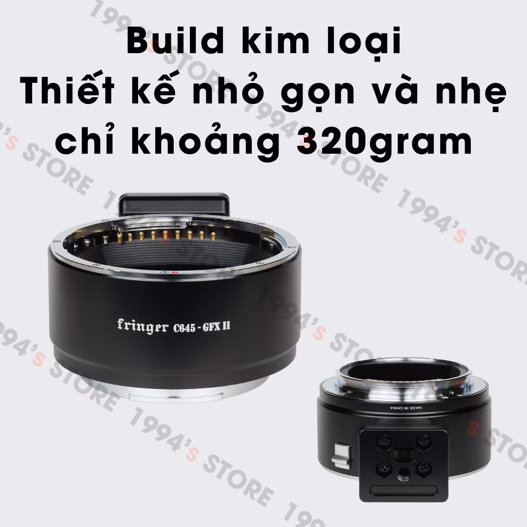 Sử dụng ống kính Contax 645 trên Fujifilm GFX