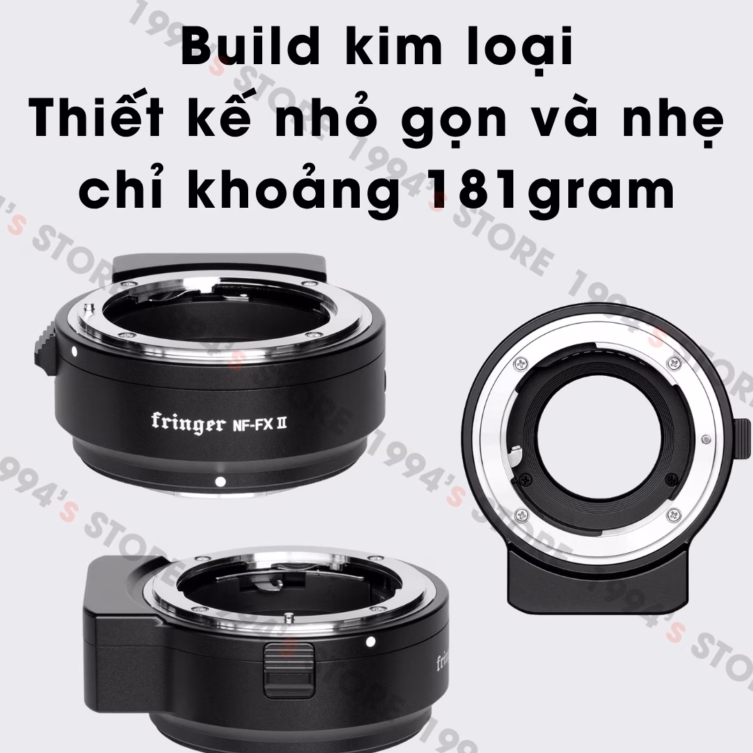 Ngàm chuyển Auto Focus Fringer NF-FXII (FR-FTX2) - Nikon F sang Fujifilm X