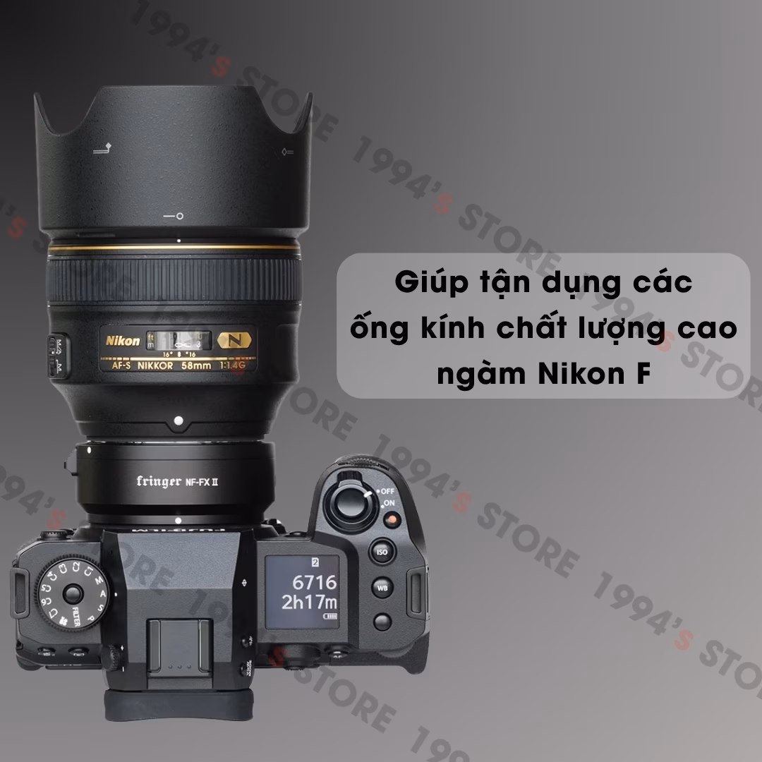 ngàm fringer nikon sang fujifilm