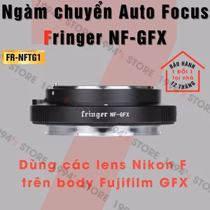 Ngàm chuyển Auto Focus Fringer NF-GFX (FR-NFTG1) - Nikon F sang Fujifilm GFX