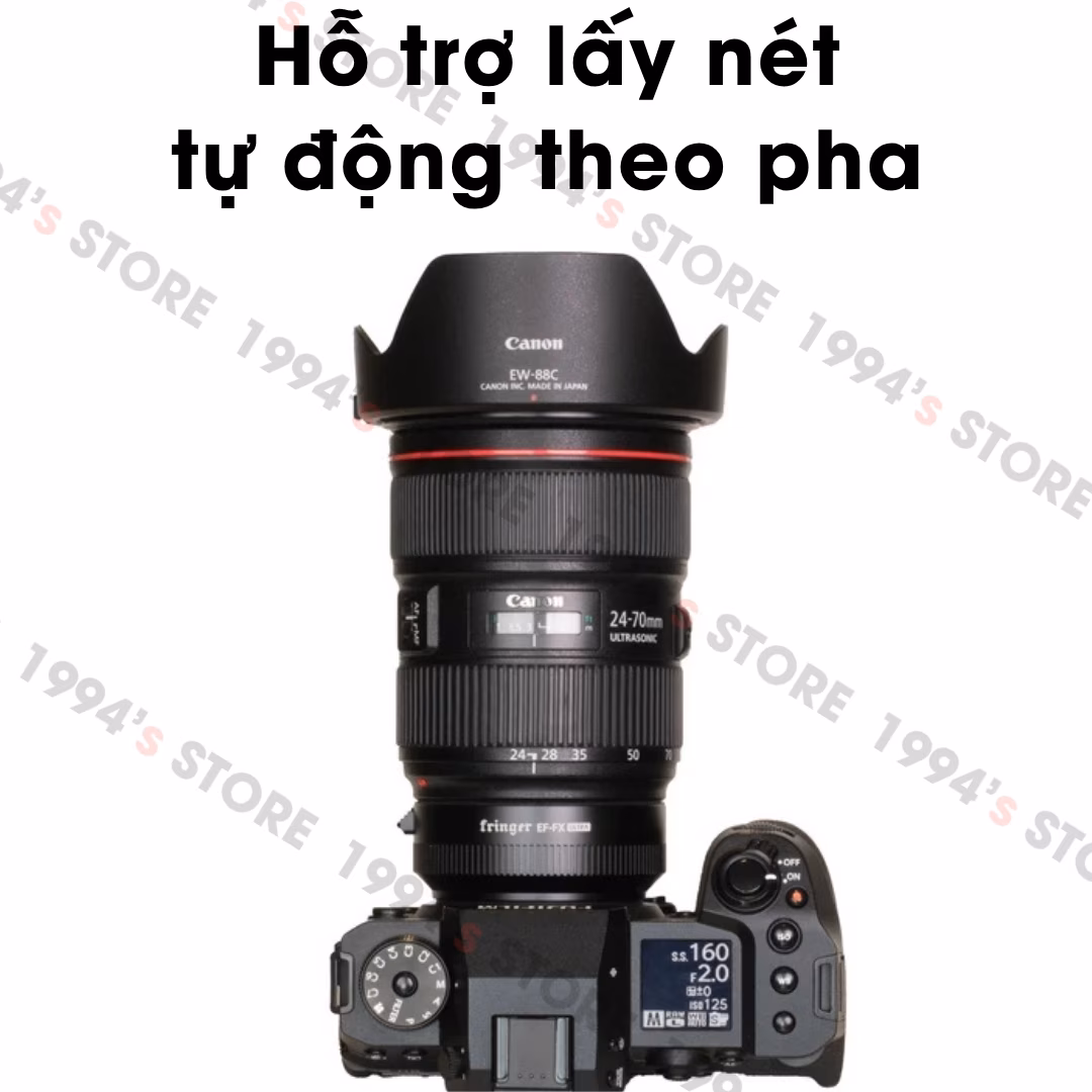 Ngàm Chuyển Fringer EF-FX Ultra (FR-FX071) Speed Booster 0.74X - Hỗ Trợ Auto Focus Cho Fujifilm