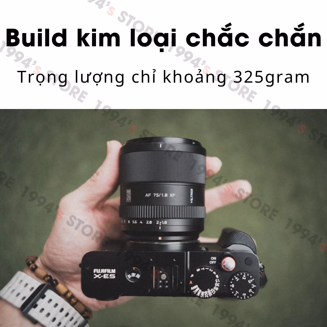Viltrox 75mm F1.8 EVO AF for Fujifilm/Sony/Nikon Z