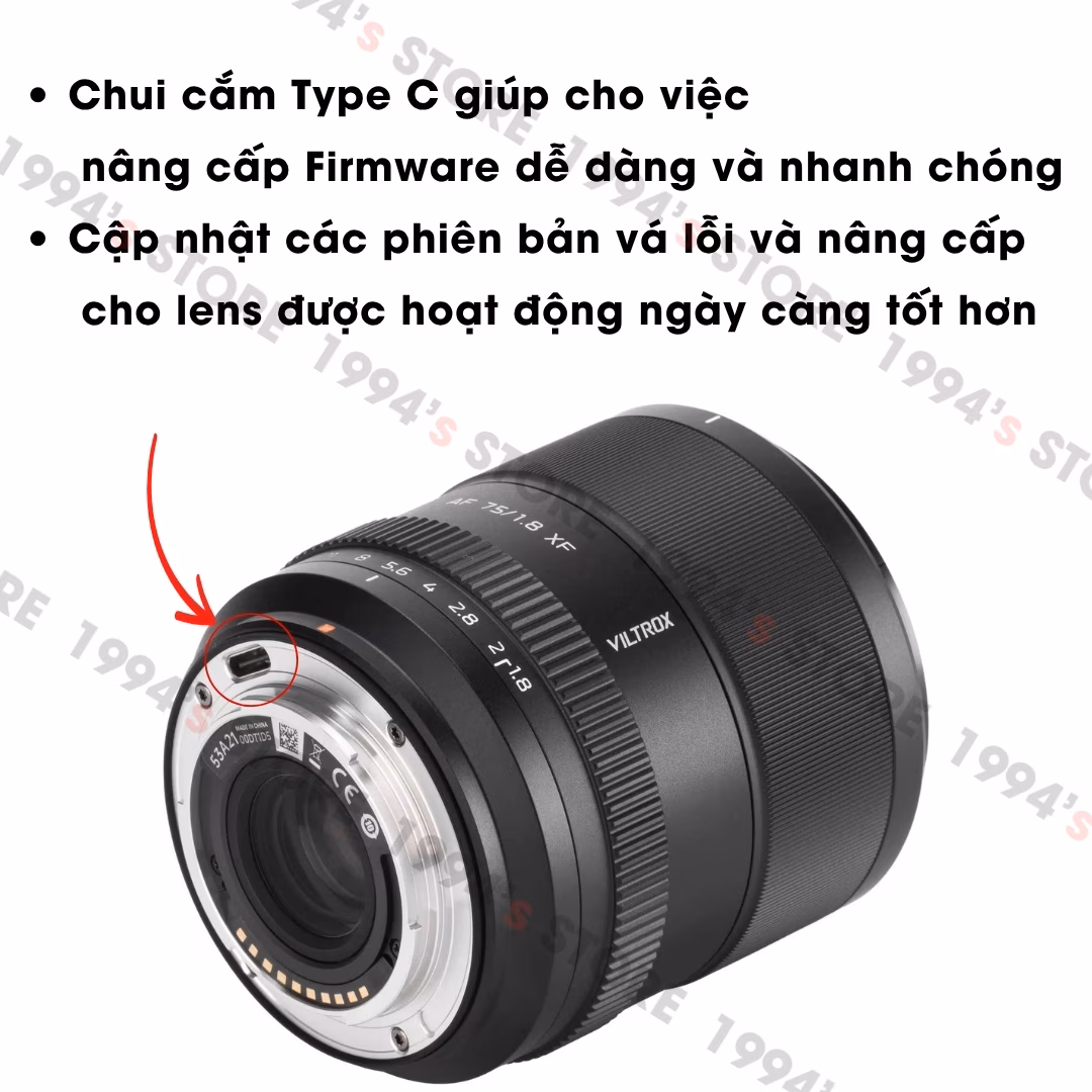 lens chân dung viltrox cho fuji