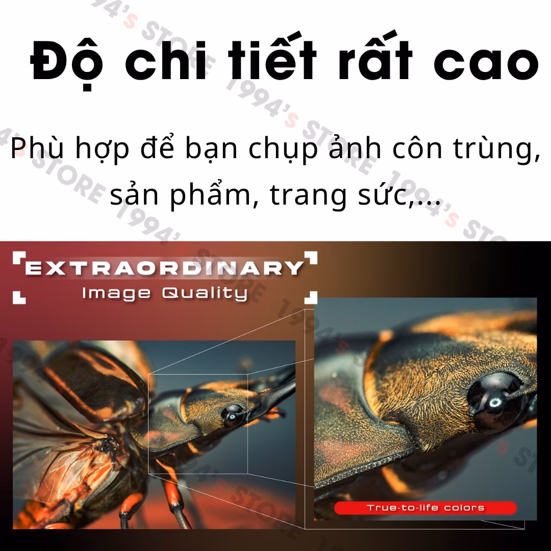 Ống kính Zhong Yi Mitakon 55mm F2.8 Ultra Macro 1X-5X
