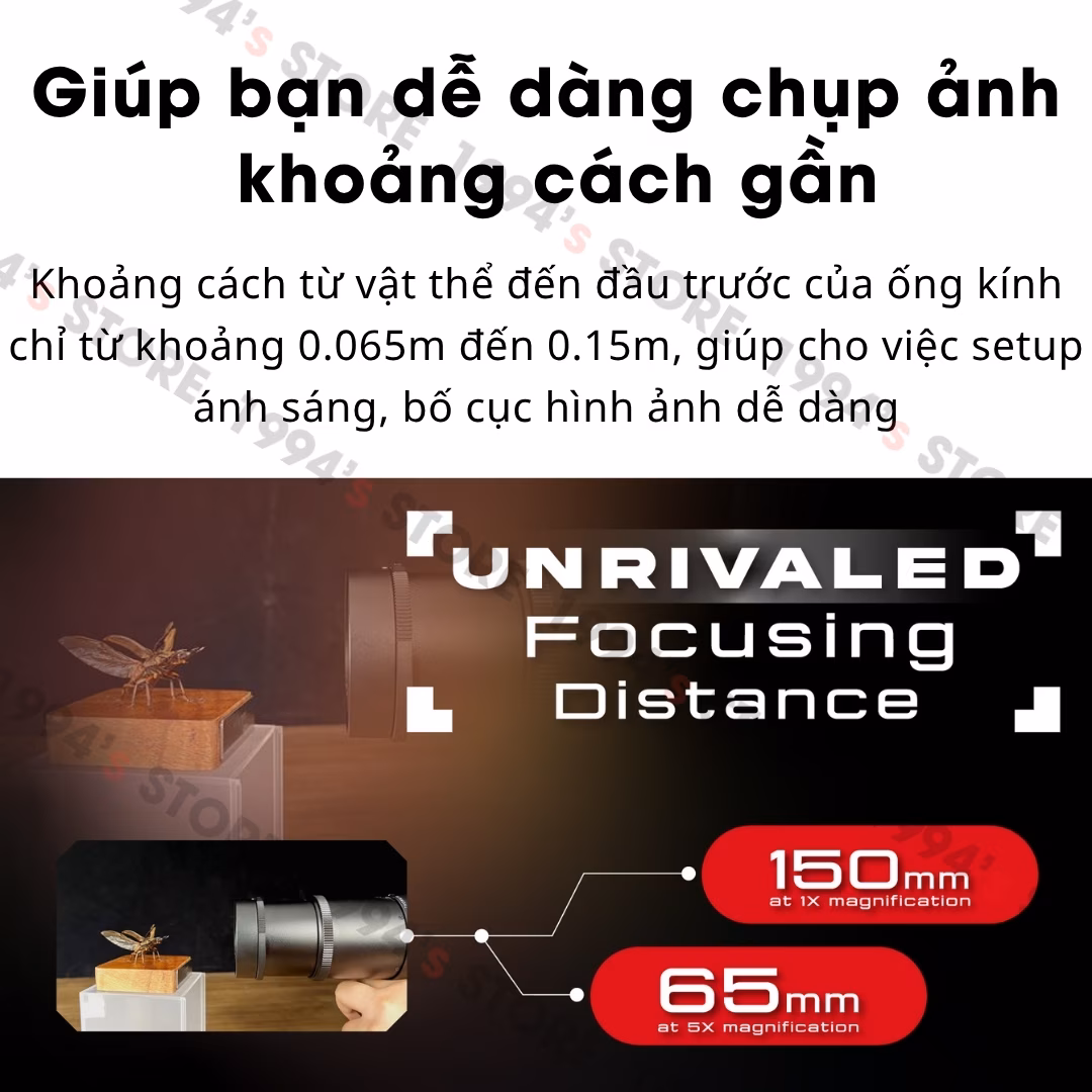 Ống kính Zhong Yi Mitakon 55mm F2.8 Ultra Macro 1X-5X