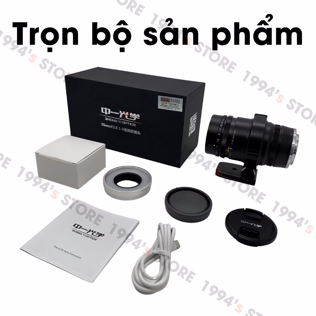 Lens chụp trang sức sản phẩm