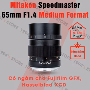 Ống kính Zhongyi Mitakon Speedmaster 65mm F1.4 for Fujifilm GFX/Hasselblad XCD