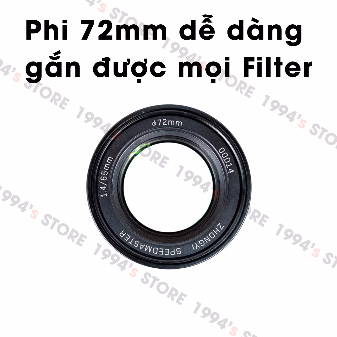 Ống kính Zhongyi Mitakon Speedmaster 65mm F1.4 for Fujifilm GFX/Hasselblad XCD