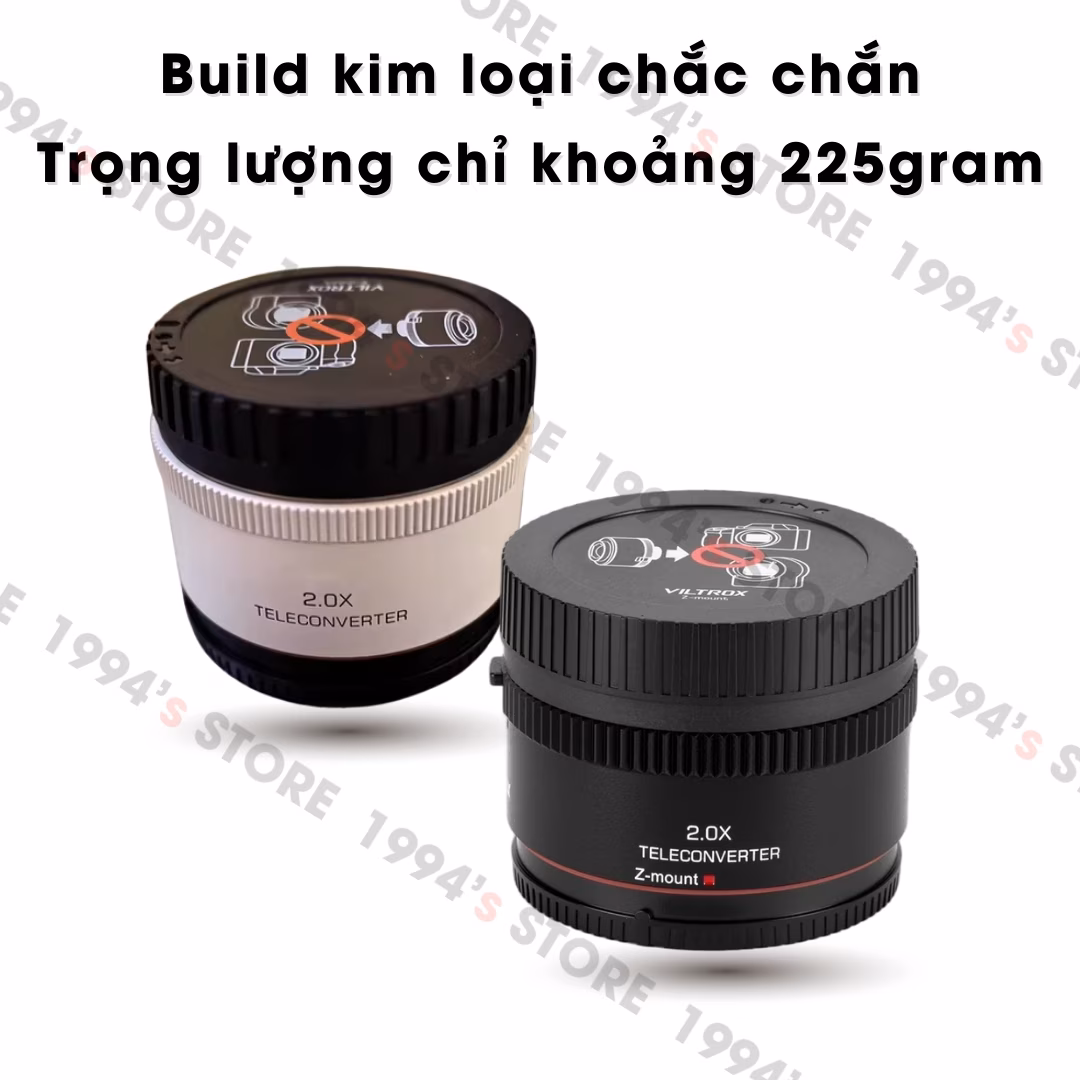 Ngàm Chuyển Viltrox TELECONVERTER 2.0X Cho Sony E / Nikon Z - Nhân Đôi Tiêu Cự - Bảo Hành 12 Tháng