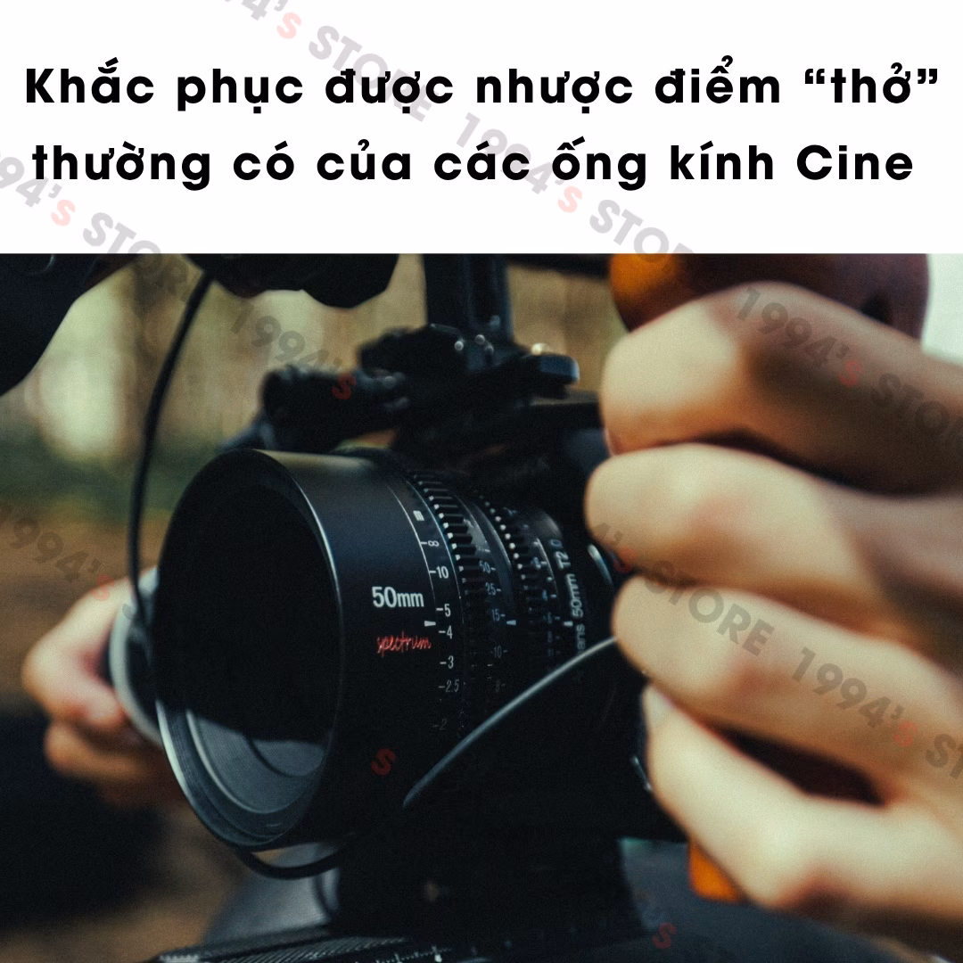 7Artisans 50mm T2.0 Spectrum Cine chính hãng
